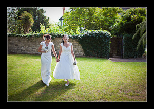 Kristy and Gemma's Ceremony at The Archbishop's Palace