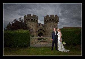 Wedding at Cooling Castle Barn